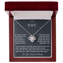 To My Wife IF I could Give you only One Thing