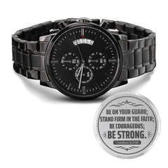 Be on Your Guard (1 Corinthians 1613 NIV) – Men's Watch - Baker's General Store