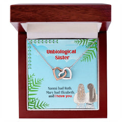 Best Friends - Interlocking Hearts Necklace - Baker's General Store