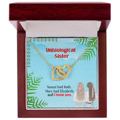 Best Friends - Interlocking Hearts Necklace - Baker's General Store