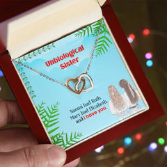 Best Friends - Interlocking Hearts Necklace - Baker's General Store