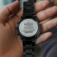 Blessed Is the One (Psalm 11-3 NIV) – Men's Watch - Baker's General Store