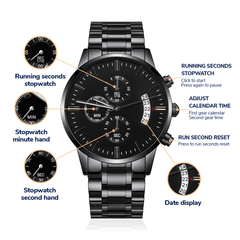 Blessed Is the One (Psalm 11-3 NIV) – Men's Watch - Baker's General Store