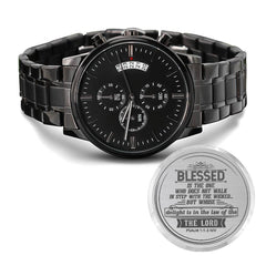Blessed Is the One (Psalm 11-3 NIV) – Men's Watch - Baker's General Store