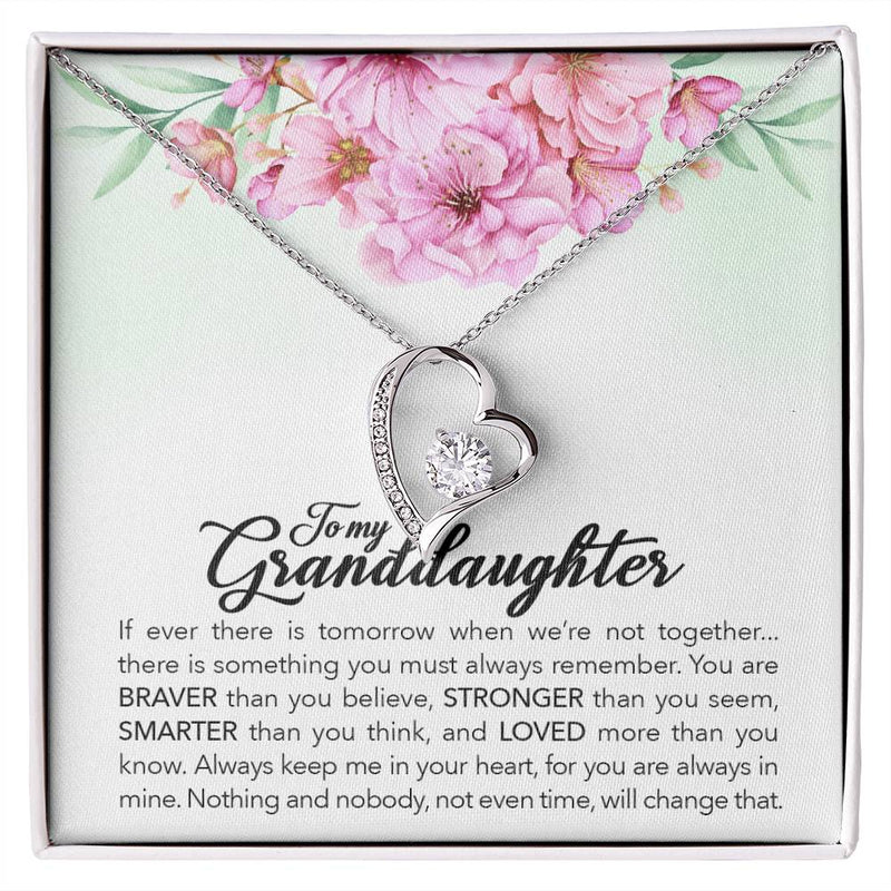 Brave Granddaughter - Forever Love Necklace - Baker's General Store