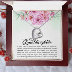 Brave Granddaughter - Forever Love Necklace - Baker's General Store