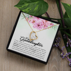 Brave Granddaughter - Forever Love Necklace - Baker's General Store