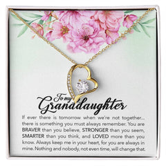Brave Granddaughter - Forever Love Necklace - Baker's General Store