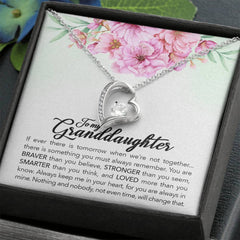 Brave Granddaughter - Forever Love Necklace - Baker's General Store