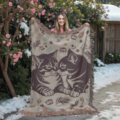 Cat Lovers - Heirloom Blanket - Baker's General Store
