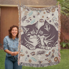 Cat Lovers - Heirloom Blanket - Baker's General Store