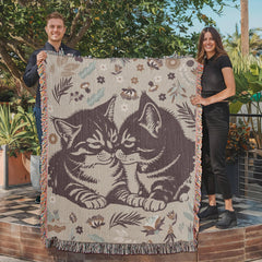 Cat Lovers - Heirloom Blanket - Baker's General Store