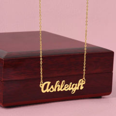 Classic Style Name Necklace - Baker's General Store