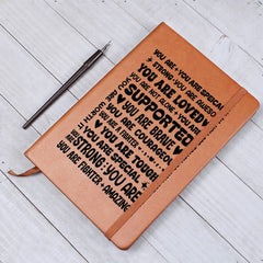 Encouragement – Leather Journal - Baker's General Store
