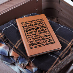 Encouragement – Leather Journal - Baker's General Store