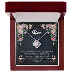 Forever Grateful - Love Knot Necklace - Baker's General Store