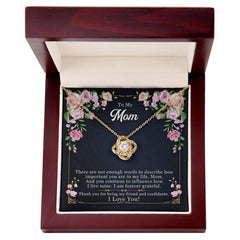 Forever Grateful - Love Knot Necklace - Baker's General Store