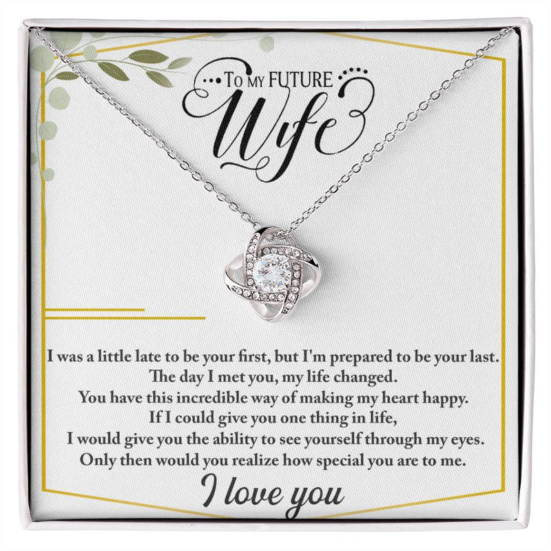 Future Wife - Love Knot Necklace - Baker's General Store