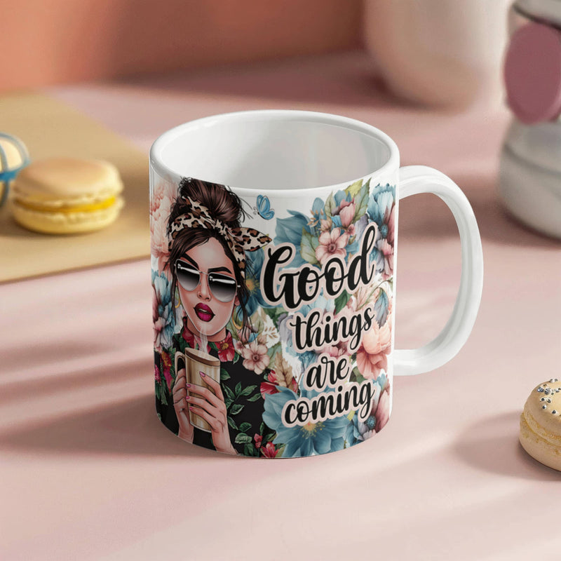 Good Things Are Coming – Ceramic Mug - Baker's General Store