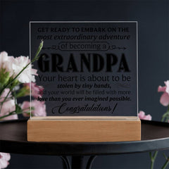 Grandpa – Acrylic Square - Baker's General Store