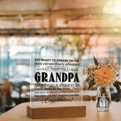 Grandpa – Acrylic Square - Baker's General Store