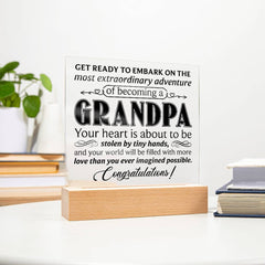 Grandpa – Acrylic Square - Baker's General Store