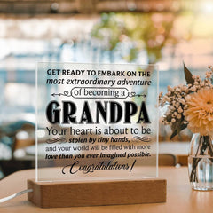 Grandpa – Acrylic Square - Baker's General Store
