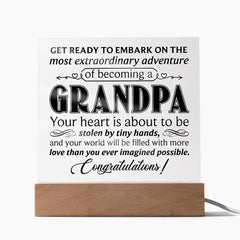 Grandpa – Acrylic Square - Baker's General Store