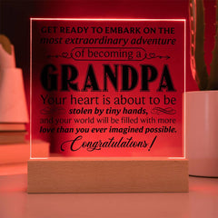 Grandpa – Acrylic Square - Baker's General Store