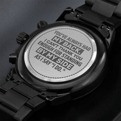 Groomsman You've Always Had My Back – Men's Watch - Baker's General Store