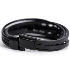 Hold Tightly - Cross Leather Bracelet - Baker's General Store