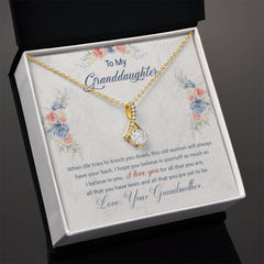 I Have Your Back - Alluring Beauty Necklace - Baker's General Store