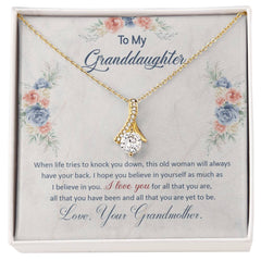 I Have Your Back - Alluring Beauty Necklace - Baker's General Store
