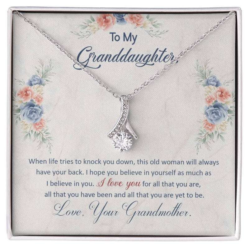 I Have Your Back - Alluring Beauty Necklace - Baker's General Store