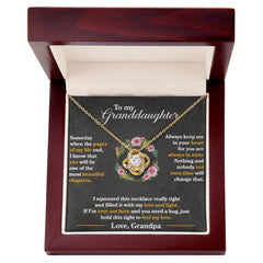 Keep Me In Your Heart - Love Knot Necklace - Baker's General Store