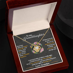 Keep Me In Your Heart - Love Knot Necklace - Baker's General Store