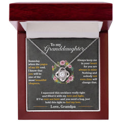 Keep Me In Your Heart - Love Knot Necklace - Baker's General Store