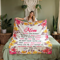 Mom You Will My Love In It – Coral Fleece Blanket - Baker's General Store