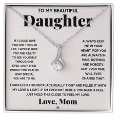 My Daughter My Everything - Alluring Beauty Necklace - Baker's General Store