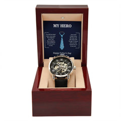 My Hero Dad - Openwork Watch - Baker's General Store
