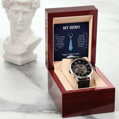 My Hero Dad - Openwork Watch - Baker's General Store