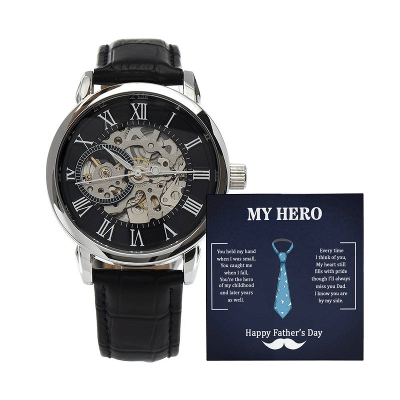 My Hero Dad - Openwork Watch - Baker's General Store
