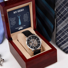 My Hero Dad - Openwork Watch - Baker's General Store