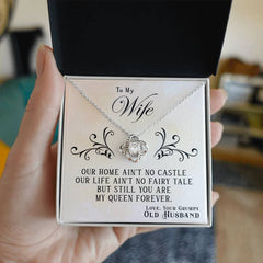 My Queen Forever - Love Knot Necklace - Baker's General Store