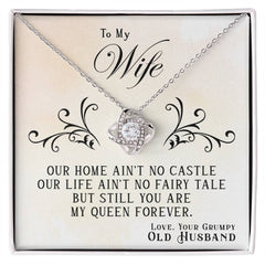 My Queen Forever - Love Knot Necklace - Baker's General Store