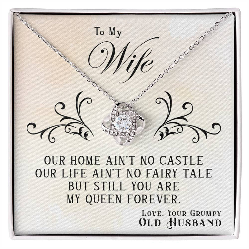 My Queen Forever - Love Knot Necklace - Baker's General Store