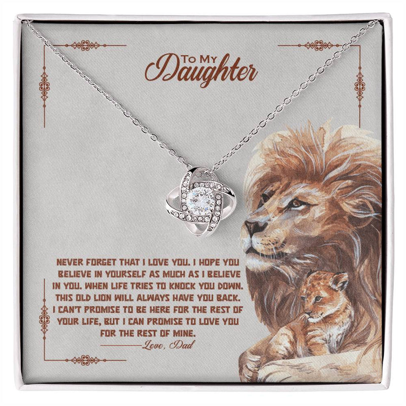 Never Forget - Love Knot Necklace - Baker's General Store