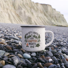 No City Lights - Camping Mug - Baker's General Store