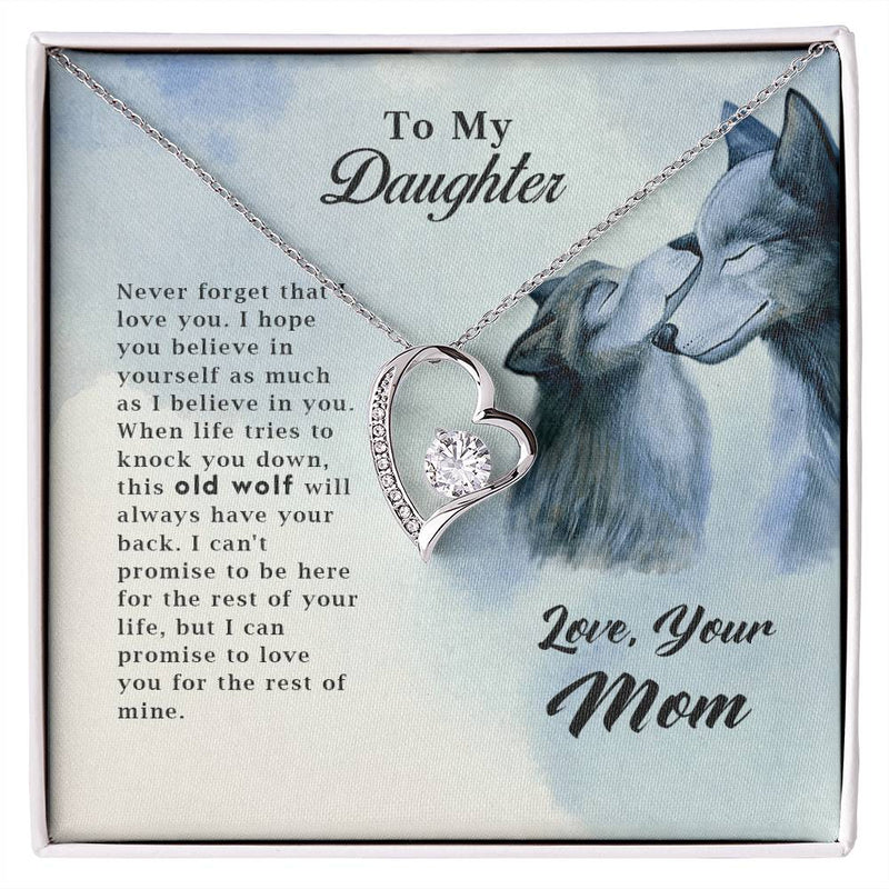 Old Wolf - Forever Love Necklace - Baker's General Store