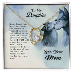 Old Wolf - Forever Love Necklace - Baker's General Store